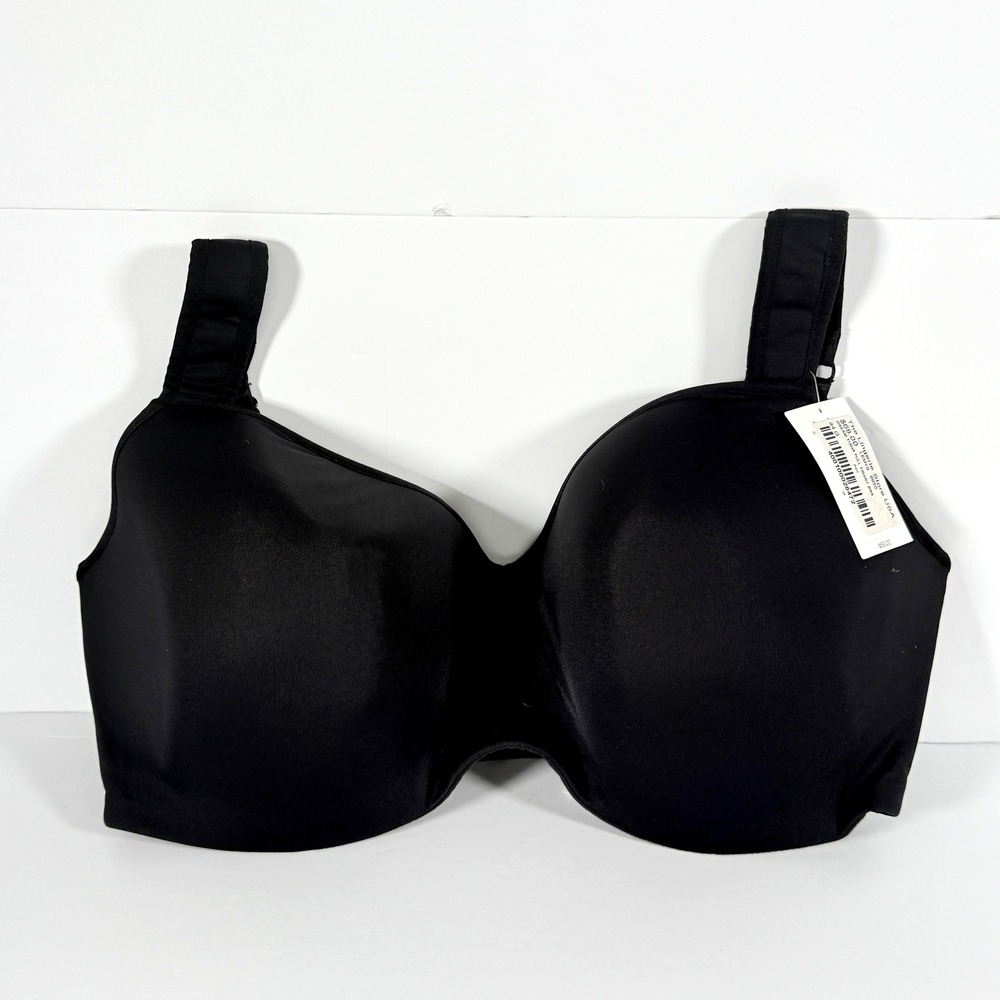 Le Mystere NEW 44G Dream Tisha Full T-Shirt Bra Black 44G Adjustable‎ Straps